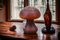 Lampada da tavolo Mushroom di Monica Backström per Kosta Glasbruk, anni '70, Immagine 2