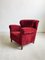 Vintage Danish Armchair in Velour, 1950s 1