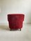 Vintage Danish Armchair in Velour, 1950s, Image 5