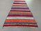 Turkish Narrow Kilim Runner Rug, Image 1