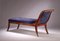 Chaise longue antica in velluto blu, Francia, fine XIX secolo, Immagine 7