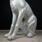 Escultura de perro grande de cerámica de Bassano, años 80, Imagen 7
