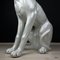 Large Ceramic Sculpture of Dog from Bassano, 1980s 7