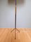 Vintage Tripod Floor in Lacquered Metal and Brass, 1950s 5