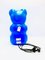 Lámpara de mesa Gummy Bear en azul de Kema Keur, años 90, Imagen 6