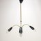 Italian 3-Armed Ceiling Light with Brass, 1960s, Image 10