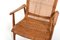 Cane Easy Chair attributed to Ib Kofod-Larsen, 1950s 6