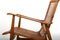 Cane Easy Chair attributed to Ib Kofod-Larsen, 1950s, Image 5