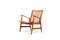 Cane Easy Chair attributed to Ib Kofod-Larsen, 1950s, Image 2