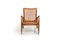 Cane Easy Chair attributed to Ib Kofod-Larsen, 1950s 4