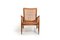 Cane Easy Chair attributed to Ib Kofod-Larsen, 1950s, Image 4