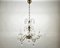 Crystal and Gilt Brass Chandelier, France, 1920s 2
