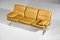 Sofá de cuero amarillo al estilo de Charles y Ray Eames, Alemania, años 60, Imagen 15