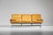 Yellow Leather Sofa in the style of Charles and Ray Eames, Germany, 1960s 9