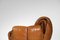 Cognac Leather Armchairs, 1970, Set of 2 15