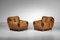 Cognac Leather Armchairs, 1970, Set of 2 9