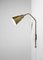 Swedish Adjustable Bracket Wall Lamp in Brass from Bergboms, 1950s, Image 2