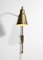 Swedish Adjustable Bracket Wall Lamp in Brass from Bergboms, 1950s, Image 13