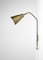 Swedish Adjustable Bracket Wall Lamp in Brass from Bergboms, 1950s, Image 7