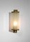 Swedish Wall Lamp in Brass and Glass, 1950s 6