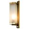 Swedish Wall Lamp in Brass and Glass, 1950s, Image 1
