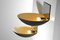 Large Italian Lacquered Metal Sconces in the style of Stilnovo, 1960, Set of 2 8