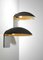 Large Italian Lacquered Metal Sconces in the style of Stilnovo, 1960, Set of 2, Image 4