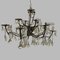 Antique Crystal Chandelier, Early 20th Century 1