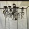 Lámpara de araña antigua de cristal, de principios del siglo XX, Imagen 2
