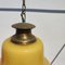 Lámpara colgante Bell vintage de vidrio, Imagen 4