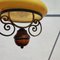 Lámpara colgante Bell vintage de vidrio, Imagen 2