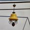Lámpara colgante Bell vintage de vidrio, Imagen 5