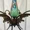 Chandelier in Hand Painted Ceramic and Metal 9