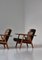 Danish Modern Ge-240 Lounge Chairs in Oak attributed to Hans J. Wegner for Getama, 1955, Set of 2 8