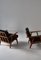 Danish Modern Ge-240 Lounge Chairs in Oak attributed to Hans J. Wegner for Getama, 1955, Set of 2, Image 13