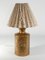 Gold Glazed Ceramic Table Lamp by Bitossi for Bergboms, 1970s, Image 4