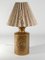 Lampe de Bureau en Céramique Vernie Dorée par Bitossi pour Bergboms, 1970s 5