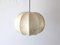 Lámpara colgante Cocoon Ball de Achille Castiglioni, Alemania, años 60, Imagen 1