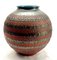 Vintage Ceramic Fat Lava Vase, W Germany, 1962, Image 3