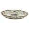 Plato Meissen pequeño ovalado de porcelana calada, años 20, Imagen 1