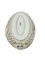 Plato Meissen pequeño ovalado de porcelana calada, años 20, Imagen 6