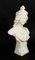 Antique French Art Nouveau Alabaster Portrait Bust, 1890s 9