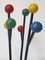Mid-Century French Coat Stand in Steel & Wood, 1950s, Image 8