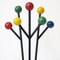 Mid-Century French Coat Stand in Steel & Wood, 1950s 4