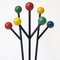 Mid-Century French Coat Stand in Steel & Wood, 1950s, Image 4