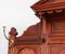 American Walnut Victorian Coat Stand with Umbrella Stand, 1890s 7