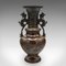 Japanese Bronze Vases, 1850s, Set of 2 3
