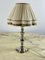 Silver Table Lamp, Italy, 1980s 1