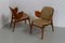 Modern Danish Armchairs by Hans Olsen for Bramin, 1950s. Set of 2, Image 13