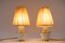 Rupert Nikoll Table Lamps with Fabric Shades by Rupert Nikoll, Vienna, 1950s, Set of 2, Image 5